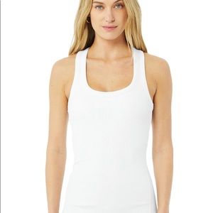Alo Yoga Rib Support Tank in mauve